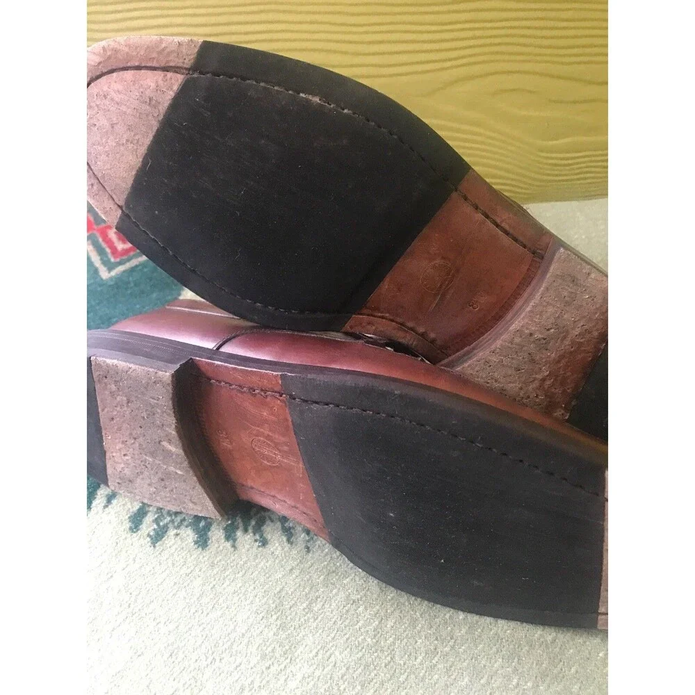 Men’s Mezlan 8 W Cordoba Cognac Brown Dress Shoes